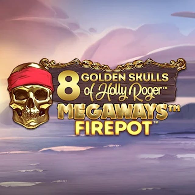 8 Golden Skulls of Holly Roger Megaways