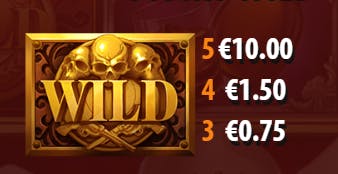 Tabella dei pagamenti Sticky Bandits Wild Return 1